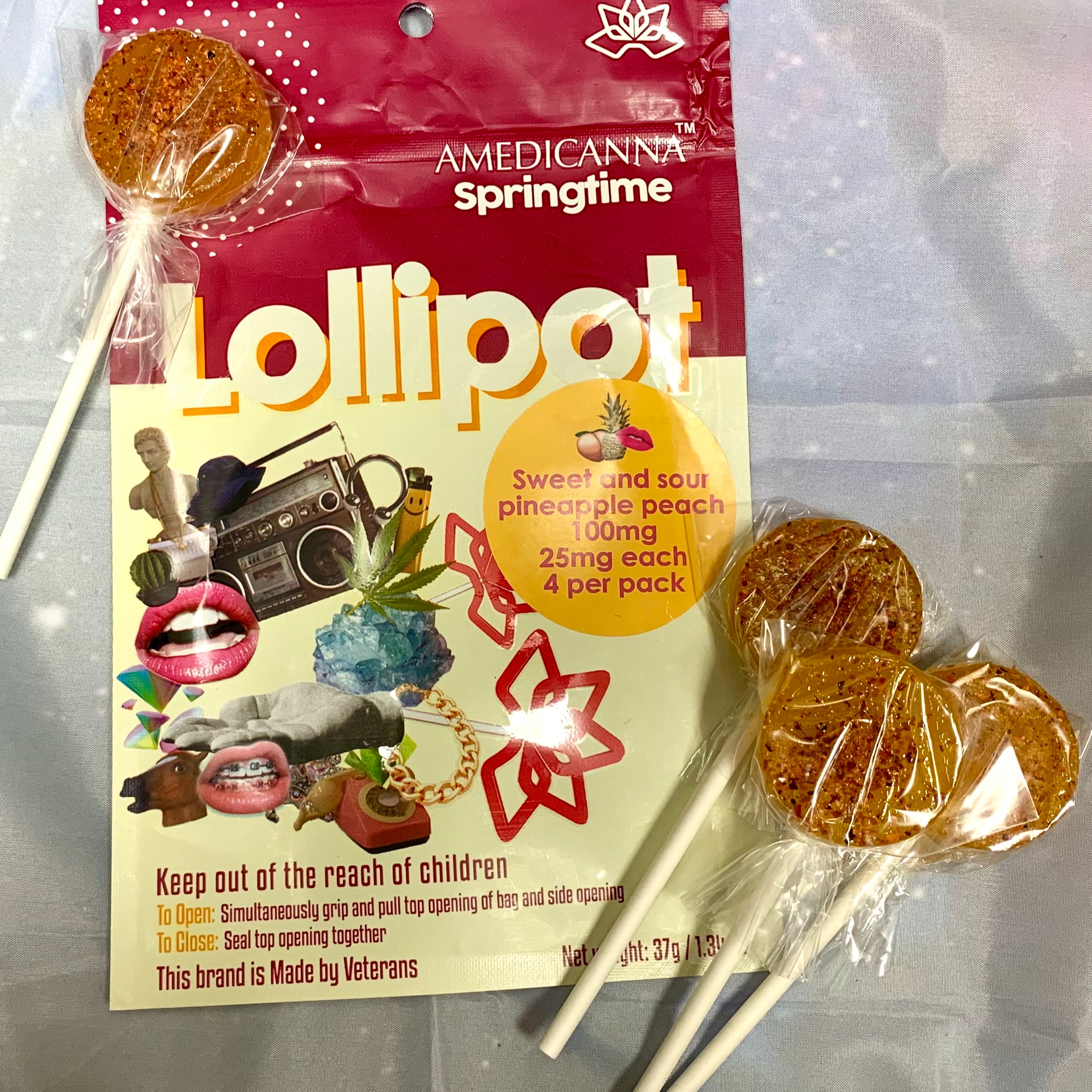 Lollipots 100mg-4pcs